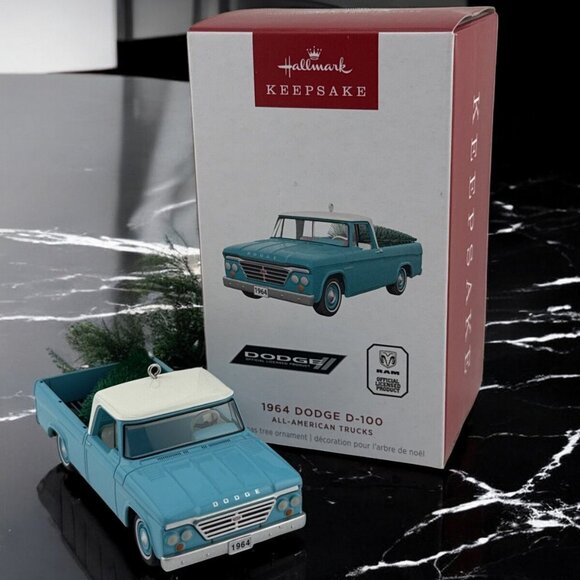 2024 Hallmark Keepsake 1964 Dodge D-100 All-American Trucks 30th in Series - Picture 1 of 10